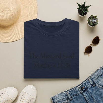 Personalized faith t-shirt, soft cotton tee