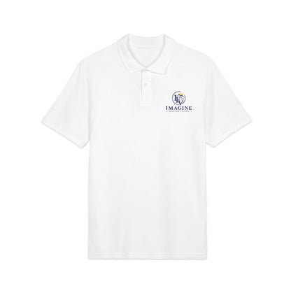Imagine Embroidered Polo Shirt — Classic Corporate Logo Pique
