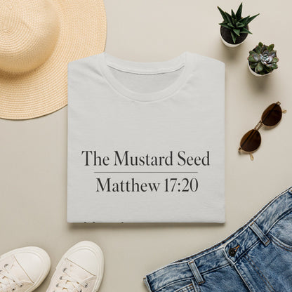 Customizable cotton tee, blank canvas for your design
