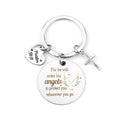 Angel Guardian Christian Keychain