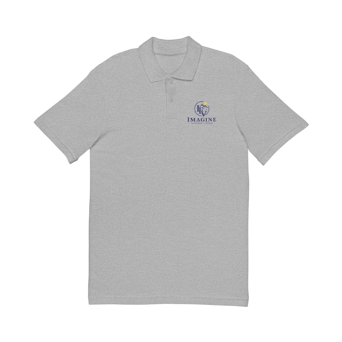Imagine Embroidered Polo Shirt — Classic Corporate Logo Pique