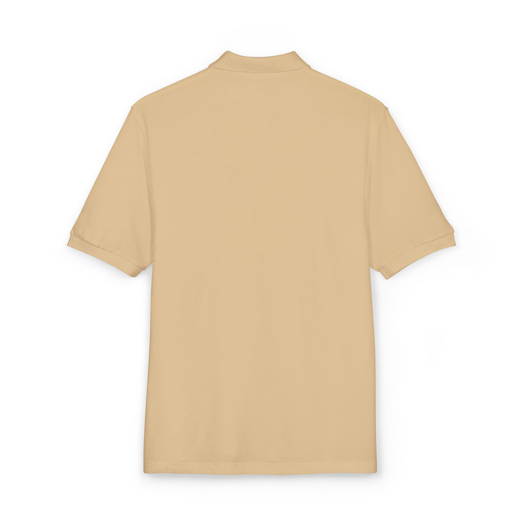 Embroidered 'Good Vibes Only' Polo Shirt — Classic Casual Logo Polo