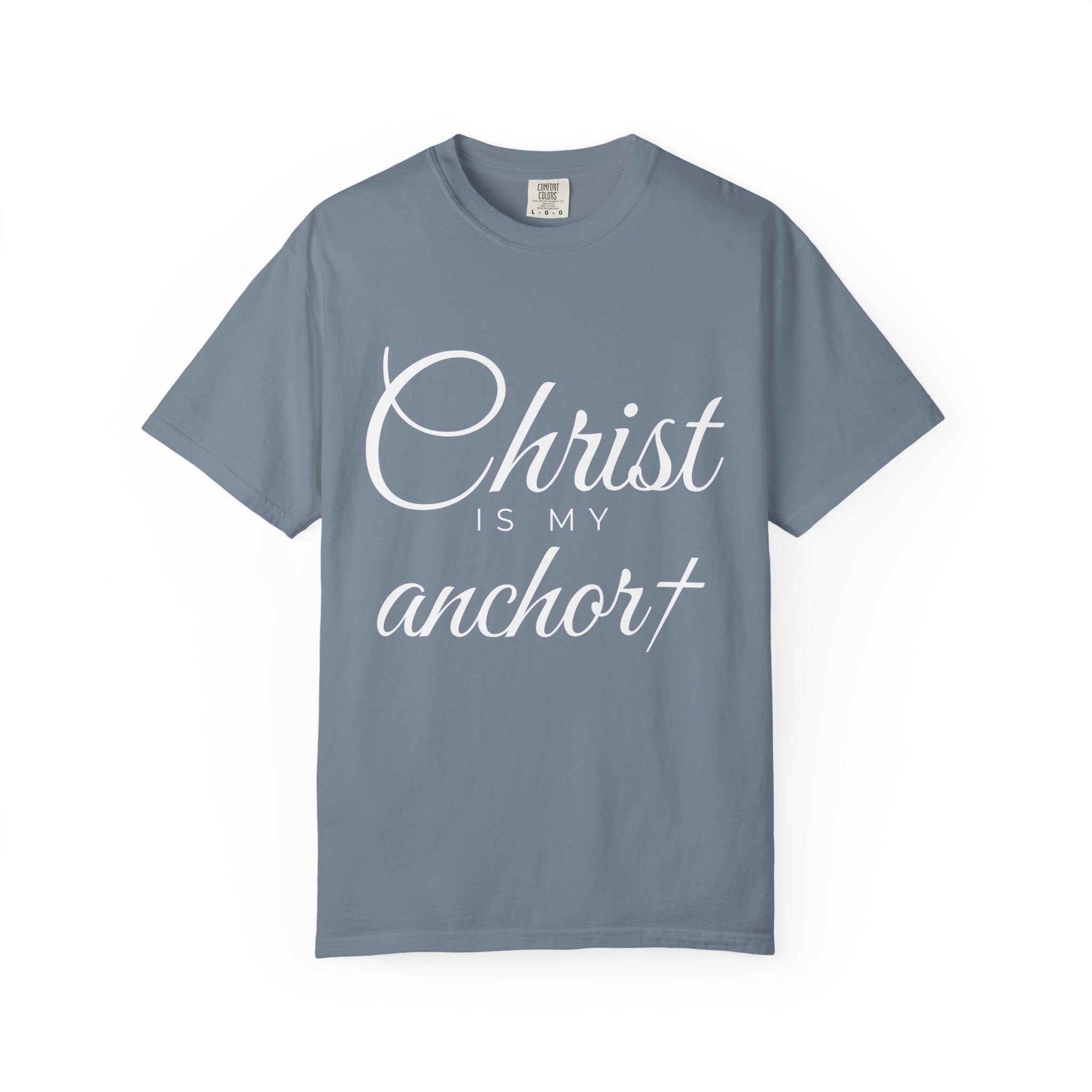 Christian T-Shirt — "Christ Is My Anchor" Faith Tee - The Mustard SeedChristian T-Shirt — "Christ Is My Anchor" Faith TeePrintifyThe Mustard Seed13166981230323521575Christian T-Shirt — "Christ Is My Anchor" Faith TeeT-Shirt