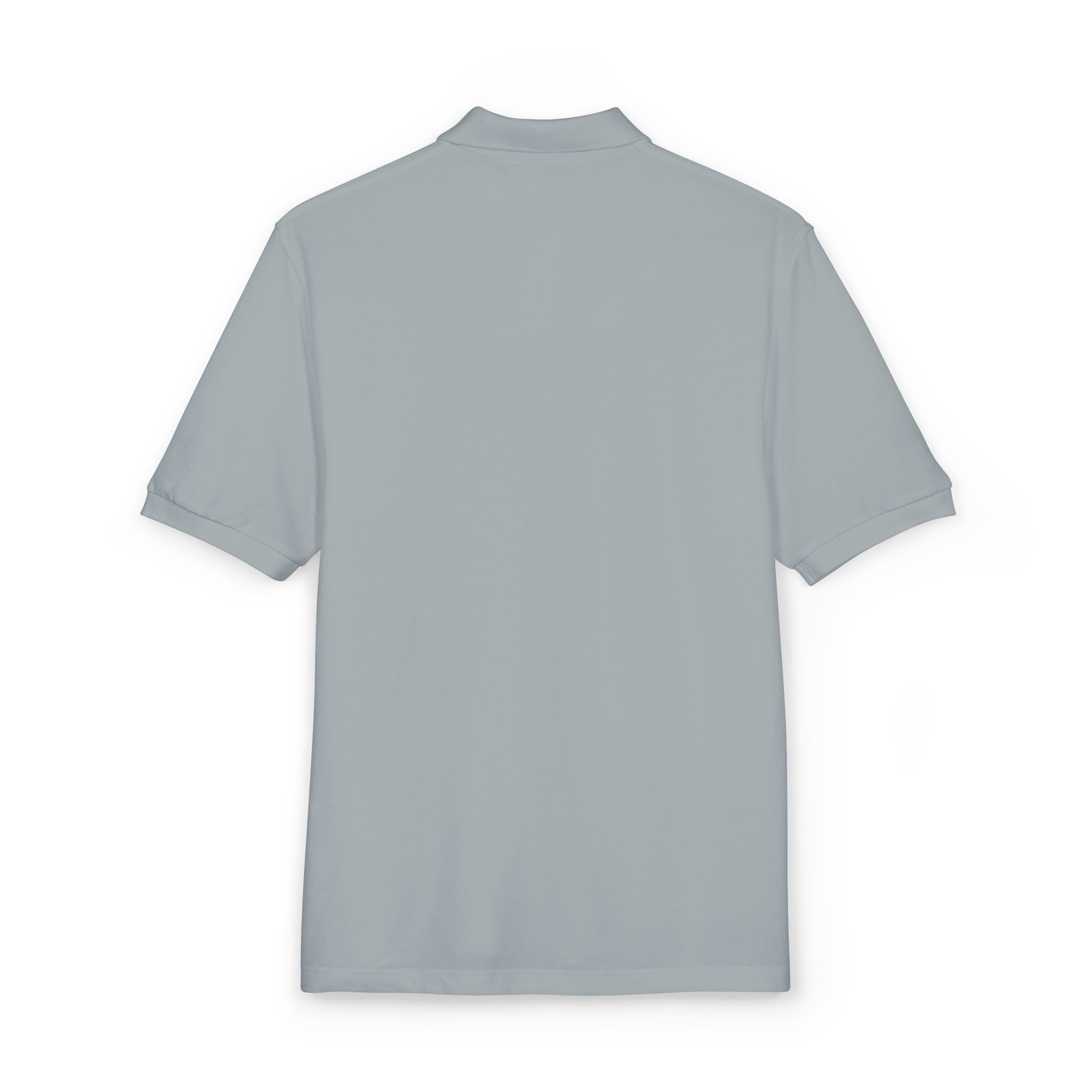 Embroidered 'Good Vibes Only' Polo Shirt — Classic Casual Logo Polo