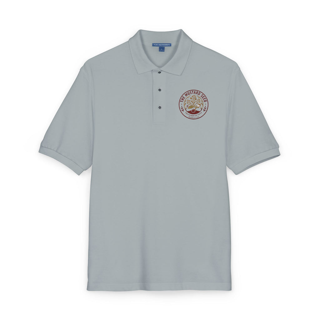 Embroidered 'Good Vibes Only' Polo Shirt — Classic Casual Logo Polo