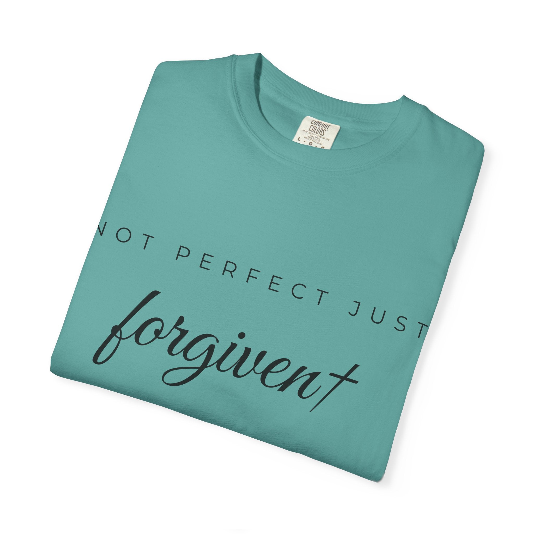 Not Perfect Just Forgiven Shirt – Christian Faith T-Shirt for Women - The Mustard SeedNot Perfect Just Forgiven Shirt – Christian Faith T-Shirt for WomenPrintifyThe Mustard Seed56700402194535964475Not Perfect Just Forgiven Shirt – Christian Faith T-Shirt for WomenT-Shirt