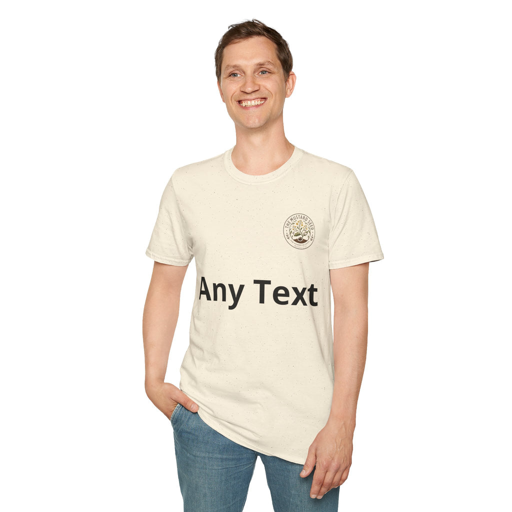 T-Shirt — Mustard Seed Faith Floral Logo Tee