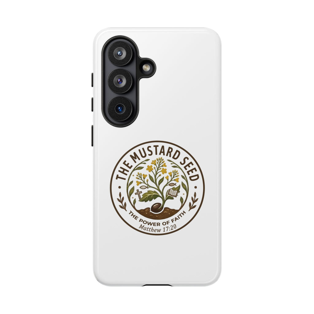 Mustard Seed Phone Case — "The Power of Faith" Christian iPhone Case