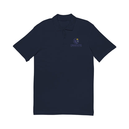 Imagine Embroidered Polo Shirt — Classic Corporate Logo Pique