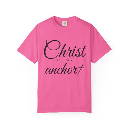 Christian T-Shirt — "Christ Is My Anchor" Faith Tee - The Mustard SeedChristian T-Shirt — "Christ Is My Anchor" Faith TeePrintifyThe Mustard Seed13166981230323521575Christian T-Shirt — "Christ Is My Anchor" Faith TeeT-Shirt