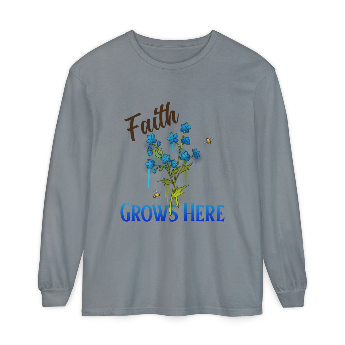 Faith Grows Here Long Sleeve Tee - The Mustard SeedFaith Grows Here Long Sleeve TeePrintifyThe Mustard Seed15638961582967380496Faith Grows Here Long Sleeve TeeLong-sleeve