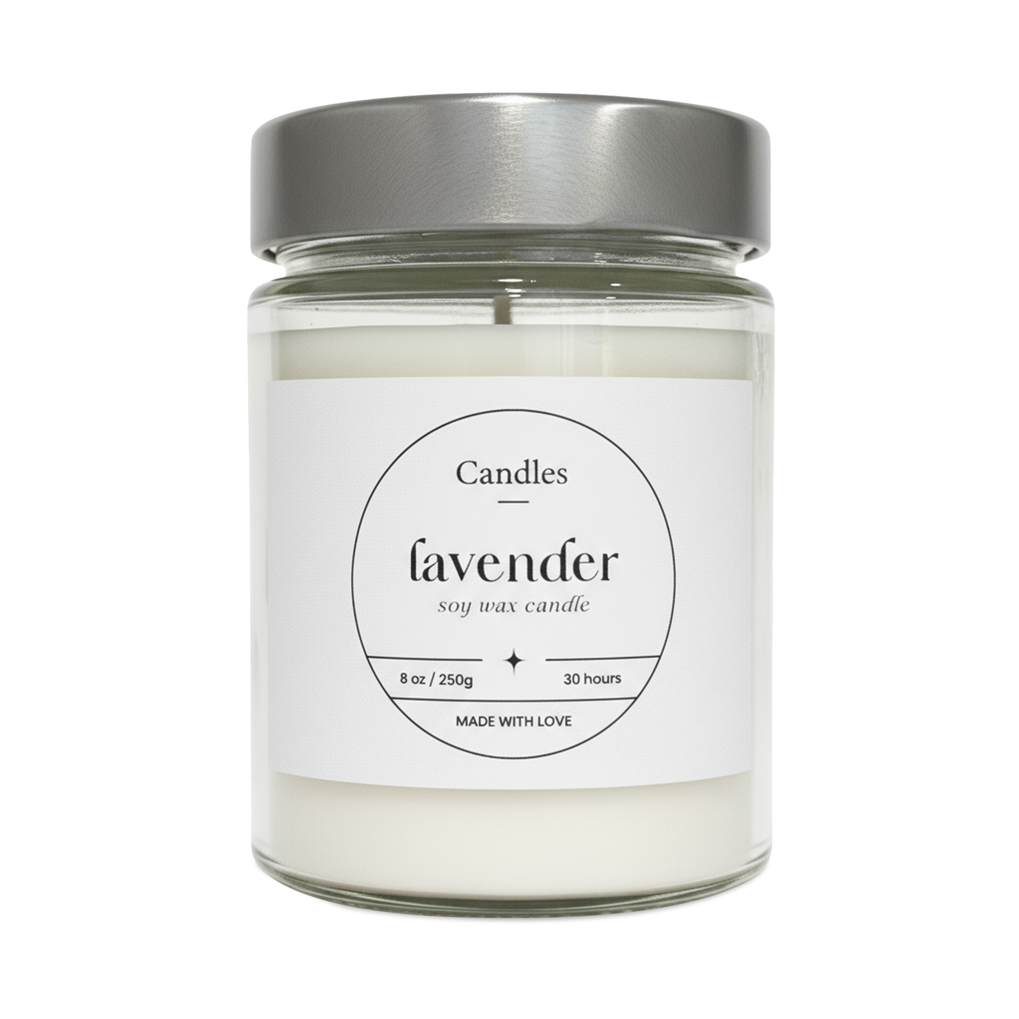 Mustard Seed Soy Candle - 9oz Jar "The Power of Faith" (Matthew 17:20)