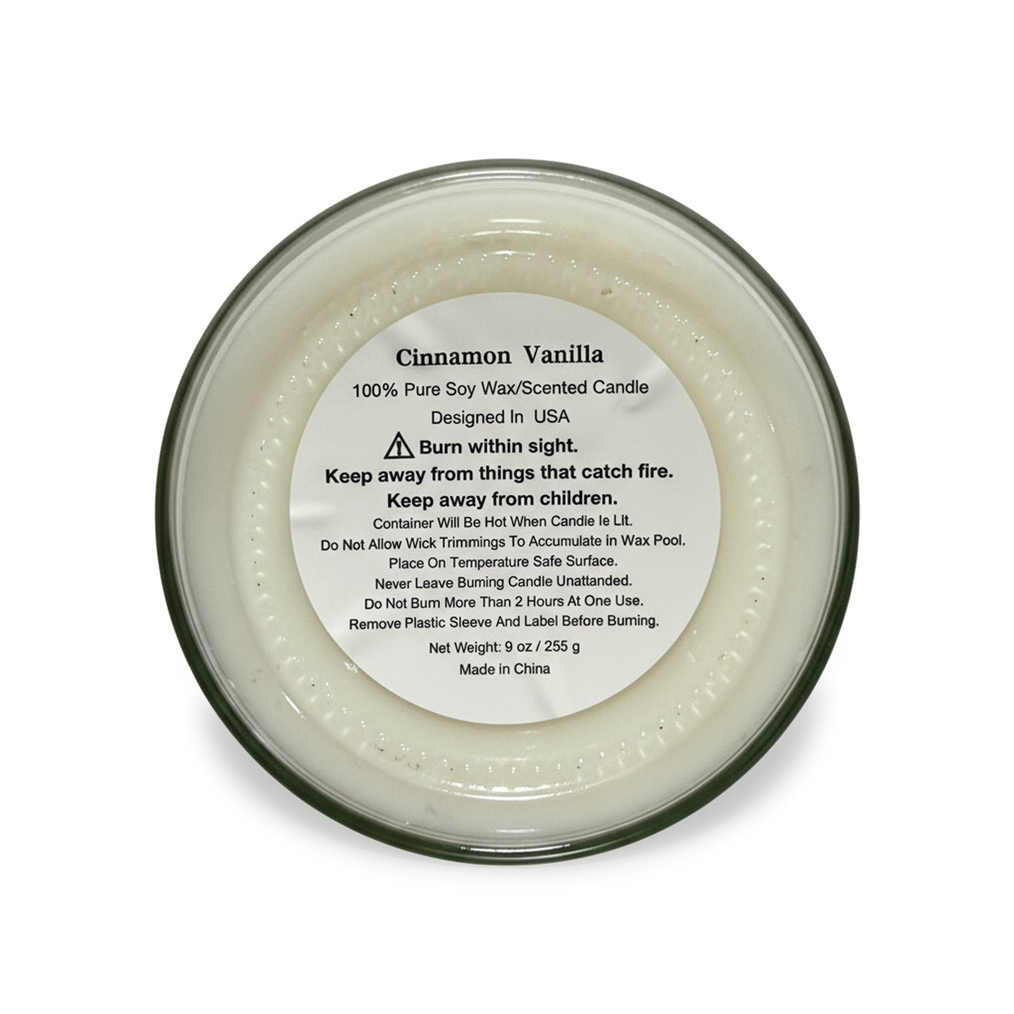 Personalized soy candle, Christian home accent
