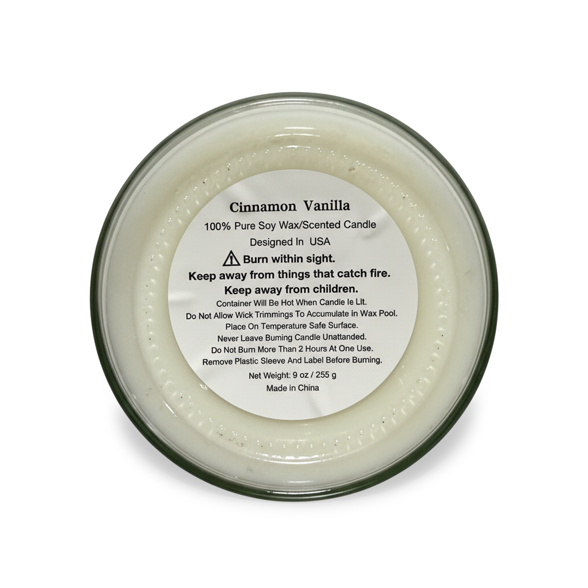Personalized soy candle, Christian home accent