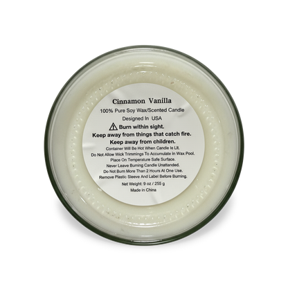 Personalized soy candle, Christian home accent