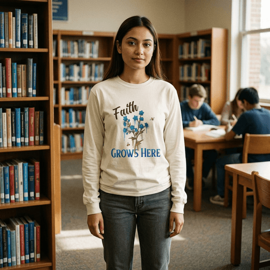 Faith Grows Here Long Sleeve Tee - The Mustard SeedFaith Grows Here Long Sleeve TeePrintifyThe Mustard Seed83934914707540281440Faith Grows Here Long Sleeve TeeLong-sleeve