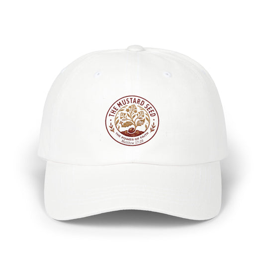 Unisex Hat – 'The Mustard Seed' Vintage Seedling Embroidered Baseball Hat - The Mustard SeedUnisex Hat – 'The Mustard Seed' Vintage Seedling Embroidered Baseball HatPrintifyThe Mustard Seed91149413899715668386Unisex Hat – 'The Mustard Seed' Vintage Seedling Embroidered Baseball HatHats