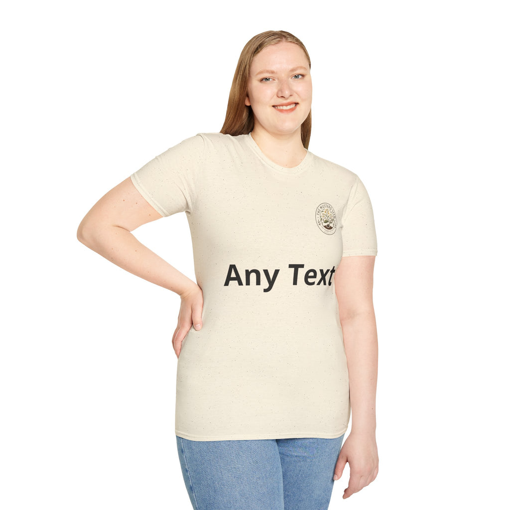 T-Shirt — Mustard Seed Faith Floral Logo Tee