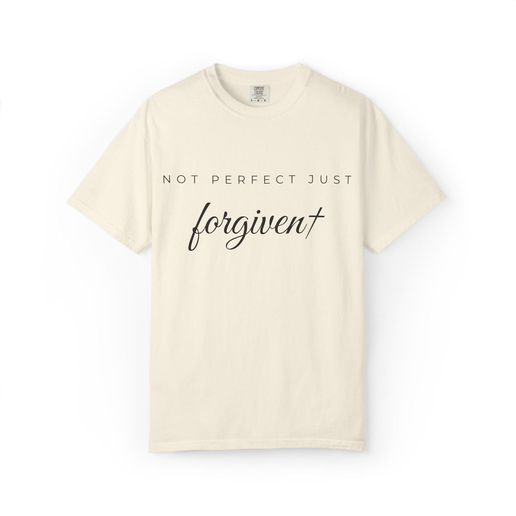 Not Perfect Just Forgiven Shirt – Christian Faith T-Shirt for Women - The Mustard SeedNot Perfect Just Forgiven Shirt – Christian Faith T-Shirt for WomenPrintifyThe Mustard Seed18505001945766654914Not Perfect Just Forgiven Shirt – Christian Faith T-Shirt for WomenT-Shirt