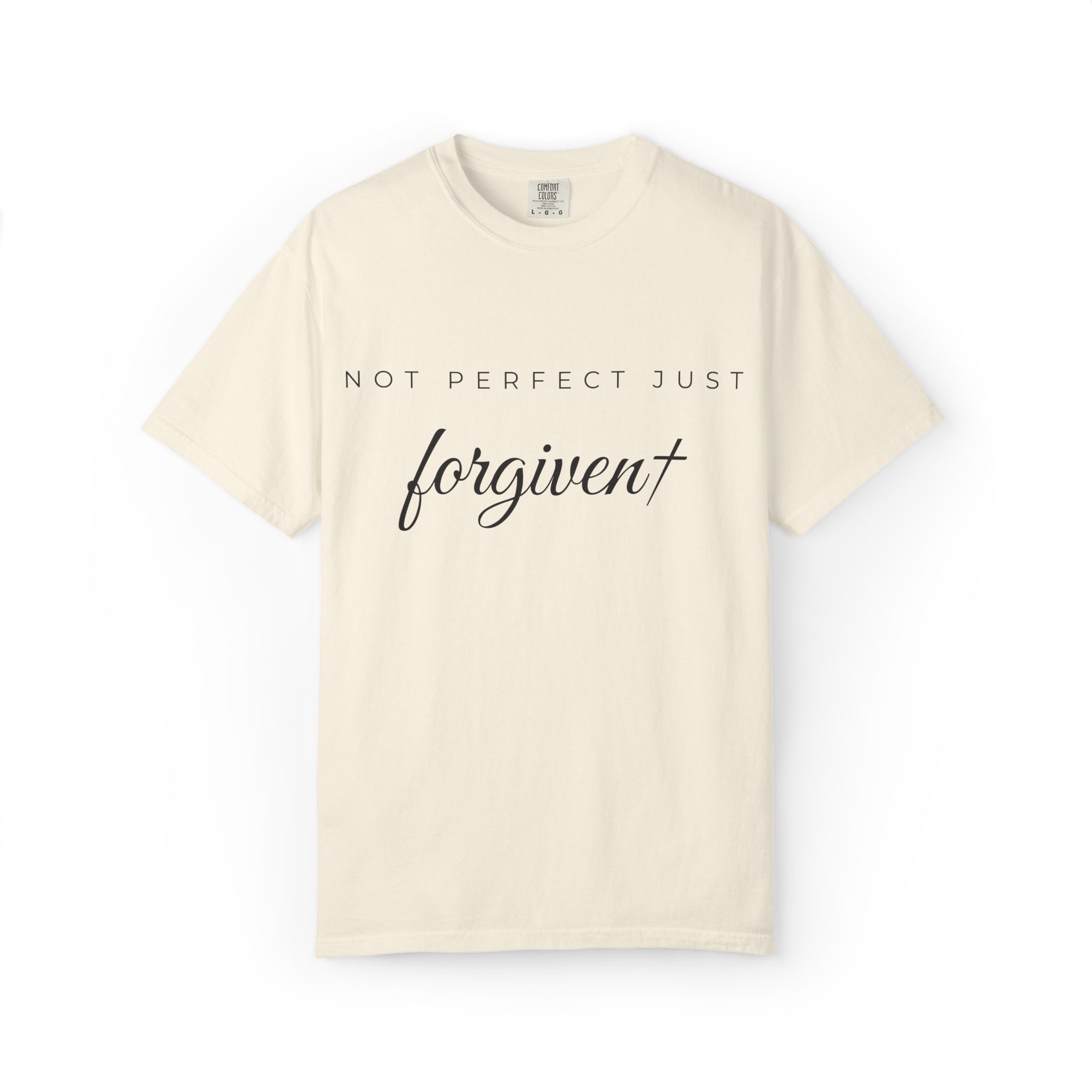 Not Perfect Just Forgiven Shirt – Christian Faith T-Shirt for Women - The Mustard SeedNot Perfect Just Forgiven Shirt – Christian Faith T-Shirt for WomenPrintifyThe Mustard Seed18505001945766654914Not Perfect Just Forgiven Shirt – Christian Faith T-Shirt for WomenT-Shirt
