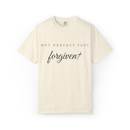Not Perfect Just Forgiven Shirt – Christian Faith T-Shirt for Women