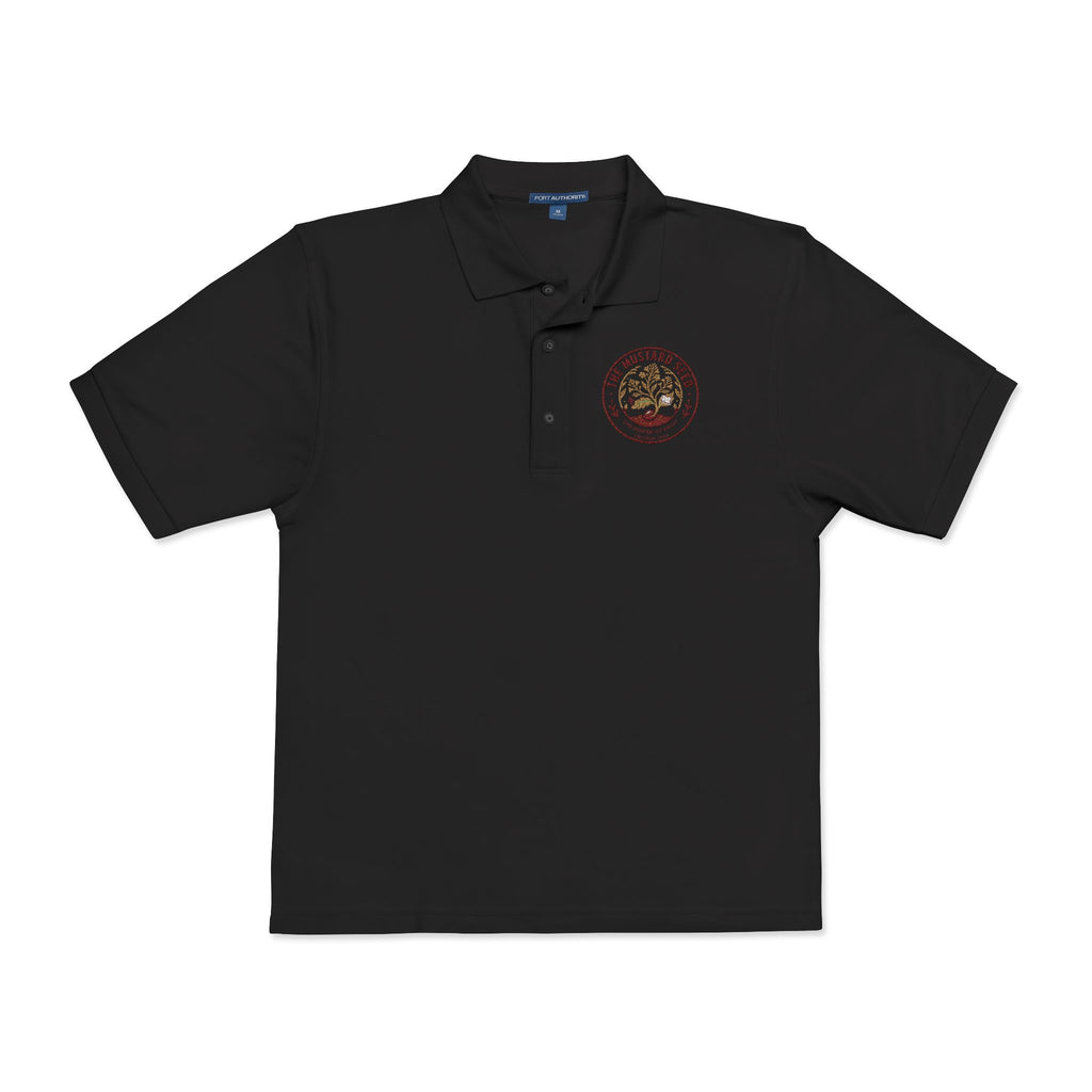 Embroidered 'Good Vibes Only' Polo Shirt — Classic Casual Logo Polo