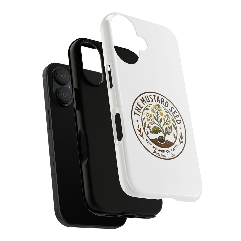 Mustard Seed Phone Case — "The Power of Faith" Christian iPhone Case