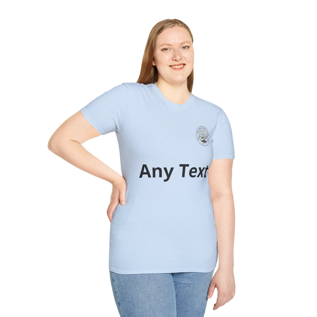 T-Shirt — Mustard Seed Faith Floral Logo Tee