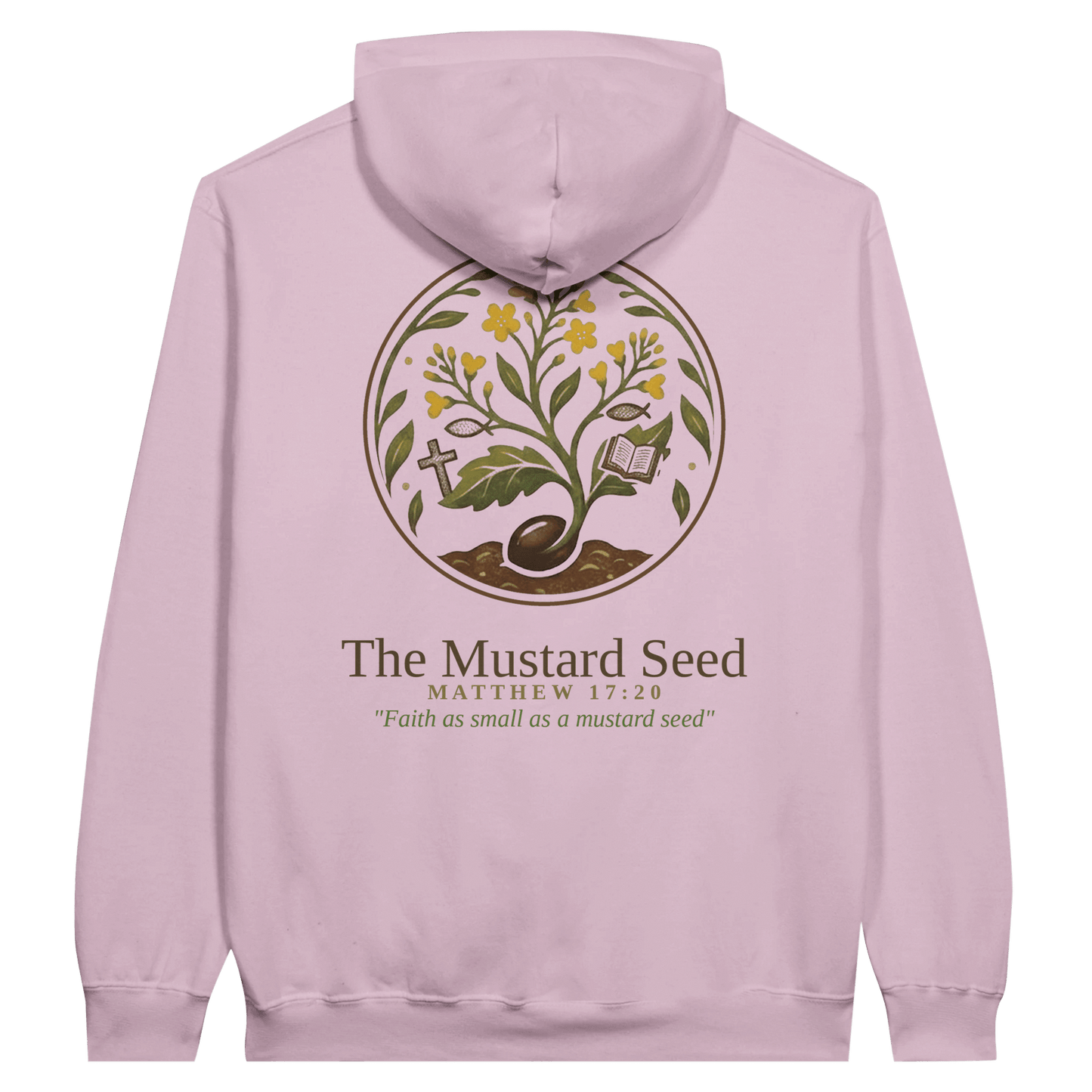 Mustard Seed Midweight Softstyle Fleece Hoodie – Premium Ring-Spun Cotton Blend - The Mustard SeedMustard Seed Midweight Softstyle Fleece Hoodie – Premium Ring-Spun Cotton BlendThe Mustard SeedThe Mustard Seede1040f41-ba51-4b54-b9bc-bbb3e178d38139058e4d-4b2f-4097-b4cf-2866b293e484Print Material