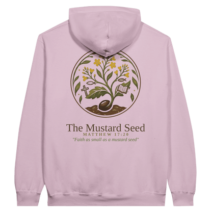 Mustard Seed Midweight Softstyle Fleece Hoodie – Premium Ring-Spun Cotton Blend - The Mustard SeedMustard Seed Midweight Softstyle Fleece Hoodie – Premium Ring-Spun Cotton BlendThe Mustard SeedThe Mustard Seede1040f41-ba51-4b54-b9bc-bbb3e178d38139058e4d-4b2f-4097-b4cf-2866b293e484Print Material