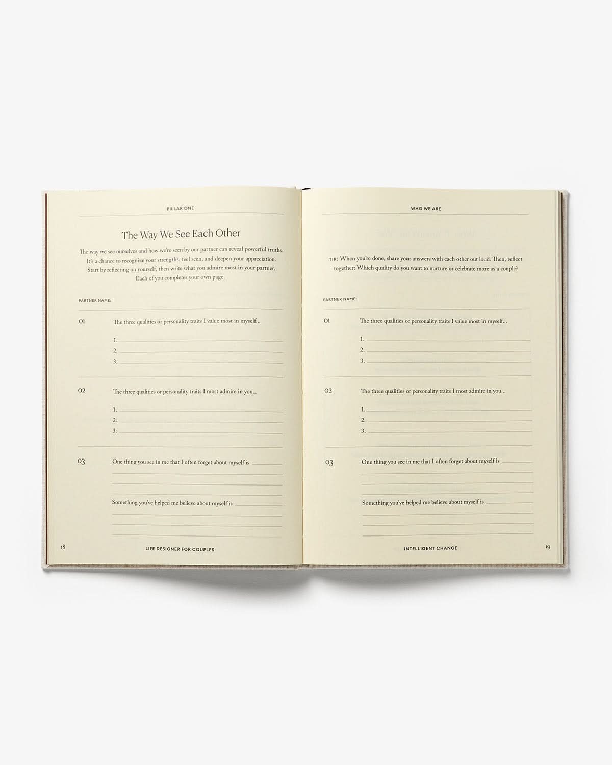 Life Designer Journal for two, page detail