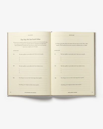 Life Designer Journal for two, page detail