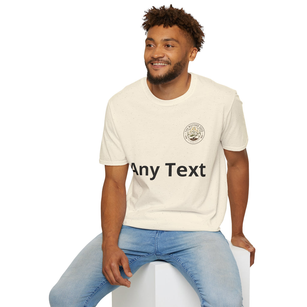 T-Shirt — Mustard Seed Faith Floral Logo Tee