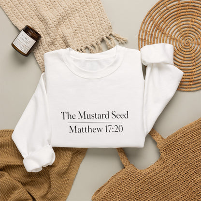 Customizable crewneck sweatshirt, DTF printed design