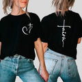 Women's Heart & Cross Graphic Tee — Faith-Inspired Cotton T-Shirt - The Mustard SeedWomen's Heart & Cross Graphic Tee — Faith-Inspired Cotton T-ShirtTeem DropThe Mustard SeedSU00349975-Black H14056-XSWomen's Heart & Cross Graphic Tee — Faith-Inspired Cotton T-ShirtClothing