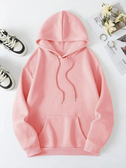 Faith Over Fear women's Christian hoodie in pink