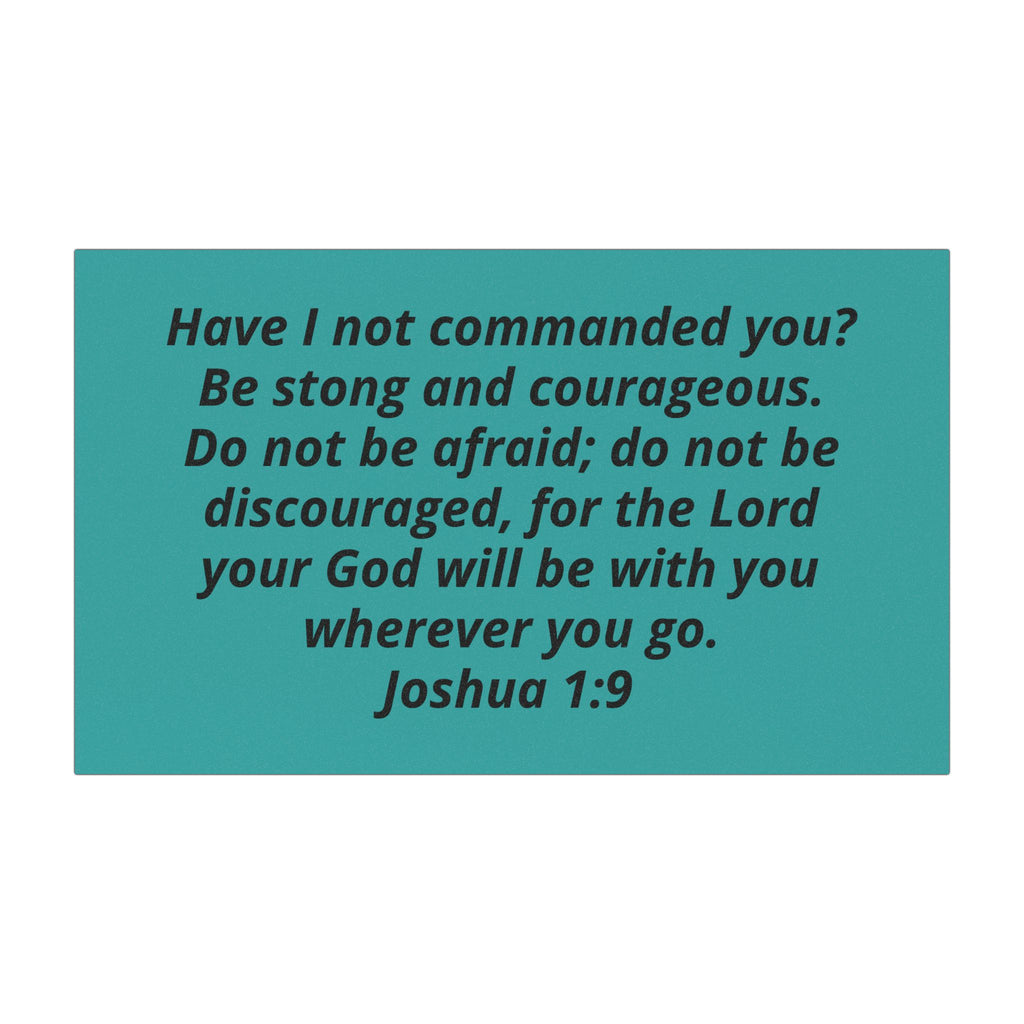 Personalized Car Magnet – Inspirational Bible Verse Magnetic Sign