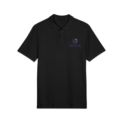 Imagine Embroidered Polo Shirt — Classic Corporate Logo Pique