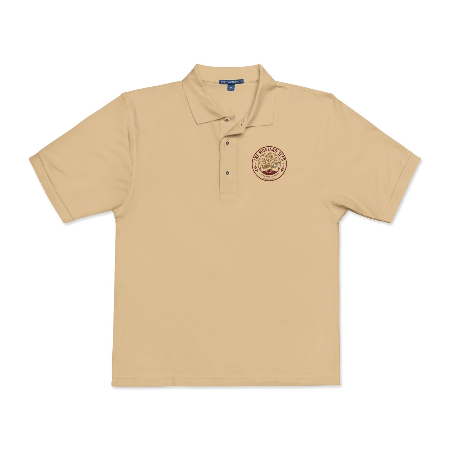 Classic casual polo shirt with embroidered logo