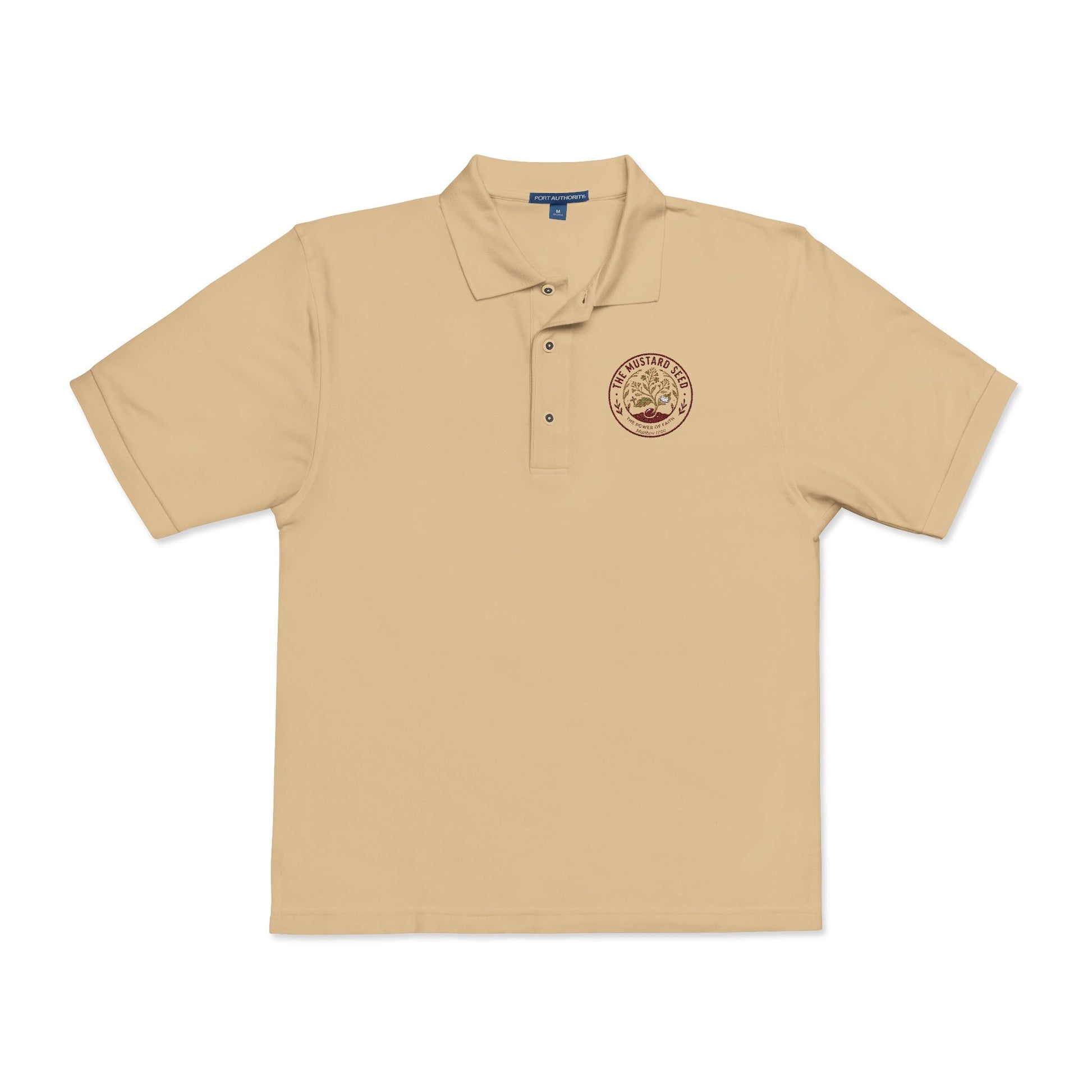 Classic casual polo shirt with embroidered logo