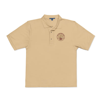 Classic casual polo shirt with embroidered logo