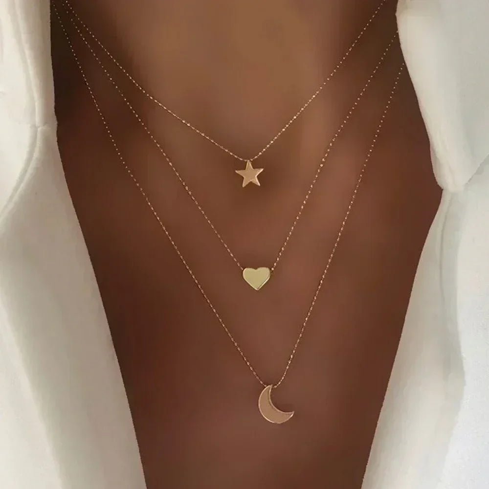MEDFOLY 3pcs Gold Charm Necklace For Women Star Pearl Cross Pendant Neckalces Dainty 14K Gold Plated Summer Beach Jewelry Gifts - The Mustard SeedMEDFOLY 3pcs Gold Charm Necklace For Women Star Pearl Cross Pendant Neckalces Dainty 14K Gold Plated Summer Beach Jewelry GiftsFemstyloThe Mustard Seed200001034:201673808C4-S0023MEDFOLY 3pcs Gold Charm Necklace For Women Star Pearl Cross Pendant Neckalces Dainty 14K Gold Plated Summer Beach Jewelry Giftsjewelry