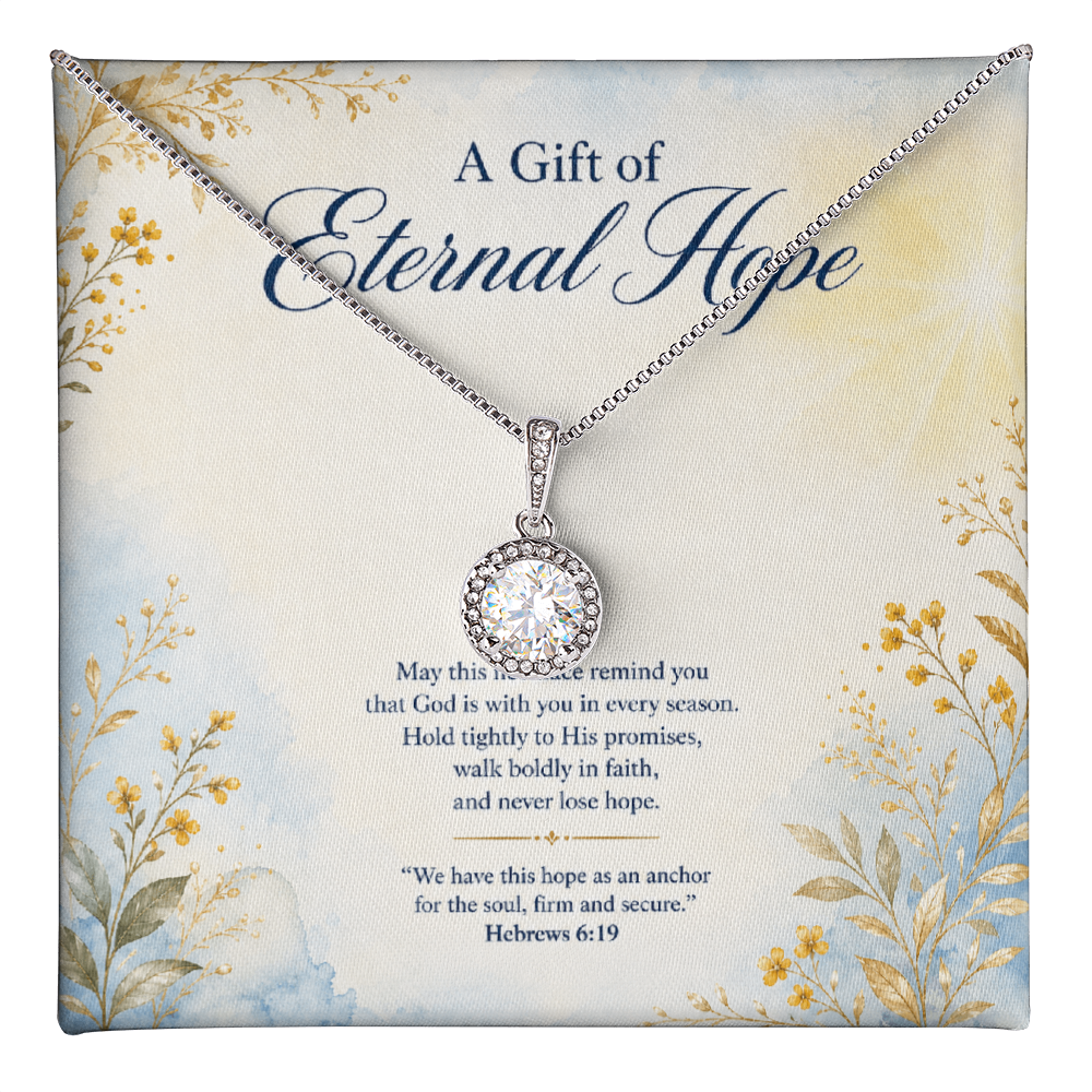 A Gift of Eternal Hope: God Is With You in Every Season – Necklace for Her