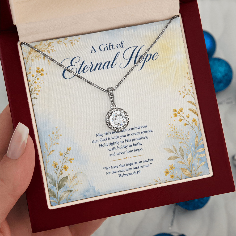 A Gift of Eternal Hope: God Is With You in Every Season – Necklace for Her