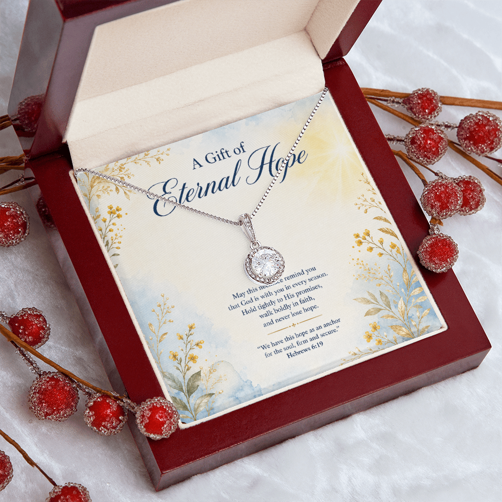 A Gift of Eternal Hope: God Is With You in Every Season – Necklace for Her