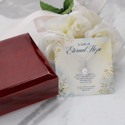A Gift of Eternal Hope: God Is With You in Every Season – Necklace for Her