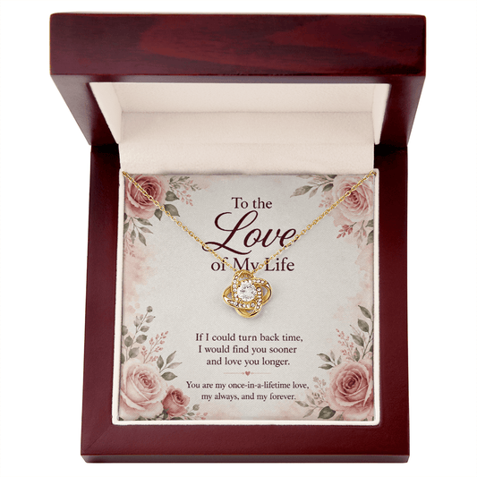 To the Love of My Life: My Always, Now and Forever – Love Knot Necklace - The Mustard SeedTo the Love of My Life: My Always, Now and Forever – Love Knot NecklaceShineOn FulfillmentThe Mustard SeedSO-16414639To the Love of My Life: My Always, Now and Forever – Love Knot NecklaceJewelry