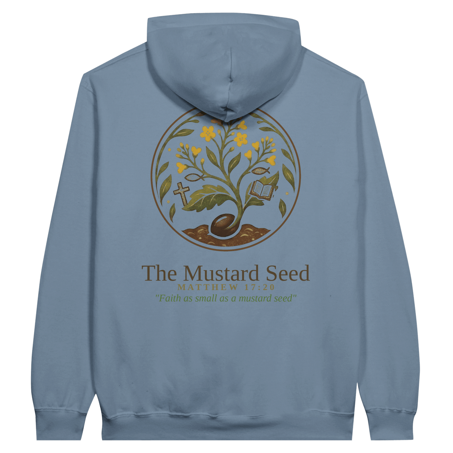 Mustard Seed Midweight Softstyle Fleece Hoodie – Premium Ring-Spun Cotton Blend - The Mustard SeedMustard Seed Midweight Softstyle Fleece Hoodie – Premium Ring-Spun Cotton BlendThe Mustard SeedThe Mustard Seed9234e1e2-855c-465f-8d8c-1a5090e6a4c2b26c0382-bf14-449c-960f-a6b45220cf51Print Material