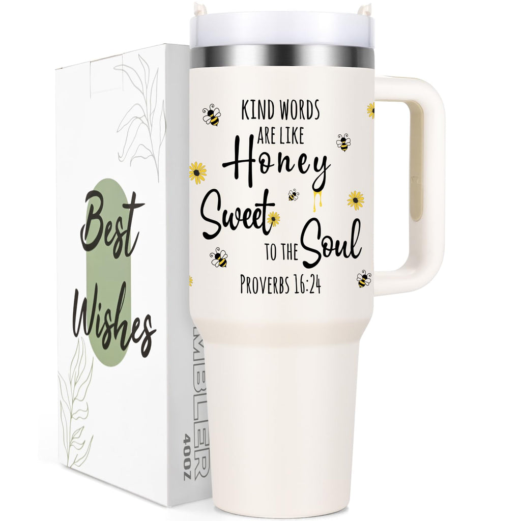 HoneySweet 40oz Christian Tumbler