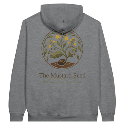 Mustard Seed Midweight Softstyle Fleece Hoodie – Premium Ring-Spun Cotton Blend - The Mustard SeedMustard Seed Midweight Softstyle Fleece Hoodie – Premium Ring-Spun Cotton BlendThe Mustard SeedThe Mustard Seedc490776c-9d53-49a1-8533-1e834605fcf7e6b8867c-db06-4a3a-a497-8f897ed90b98Print Material